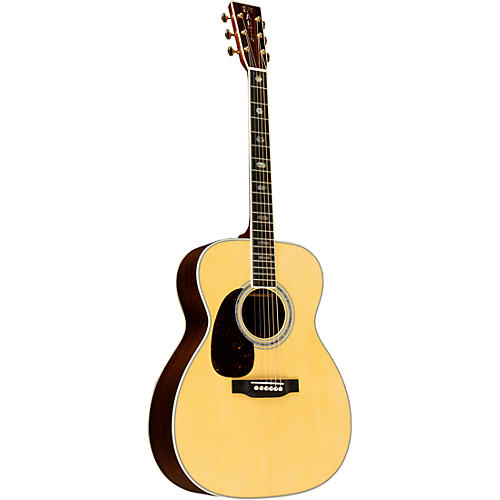 Martin J-40 Standard Jumbo Left-Handed Acoustic Guitar Natural - musicians--Friend