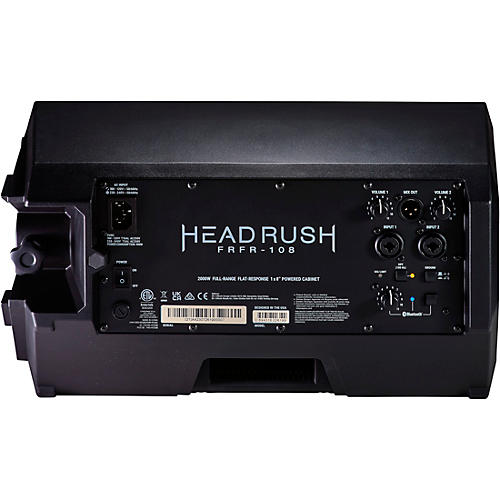 HeadRush FRFR-108 MKII 1x8 2,000W Powered Speaker Cabinet Black - musicians--Friend