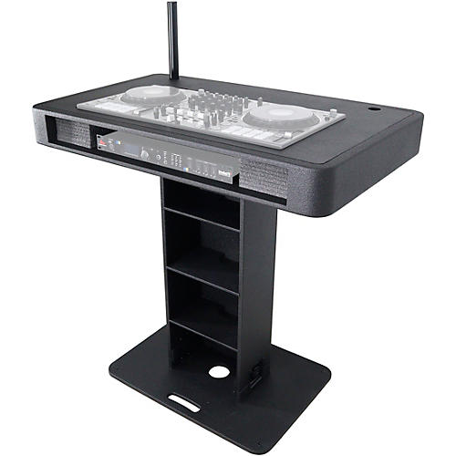 ProX Control Tower DJ Podium Stand Travel Case for Pioneer XDJ-XZ, DDJ-1000 SRT, DDJ-SZ2, DDJ SX-3, Black Finish - musicians--Friend