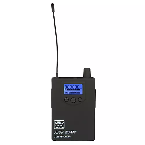 Galaxy Audio 1100 Series Wireless In-Ear Monitor Receiver Frequency With EB10 Earbuds Freq N - musicians--Friend