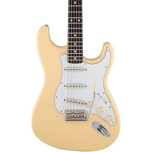 Fender Artist Series Yngwie Malmsteen Stratocaster Electric Guitar Vintage White Rosewood - musicians--Friend
