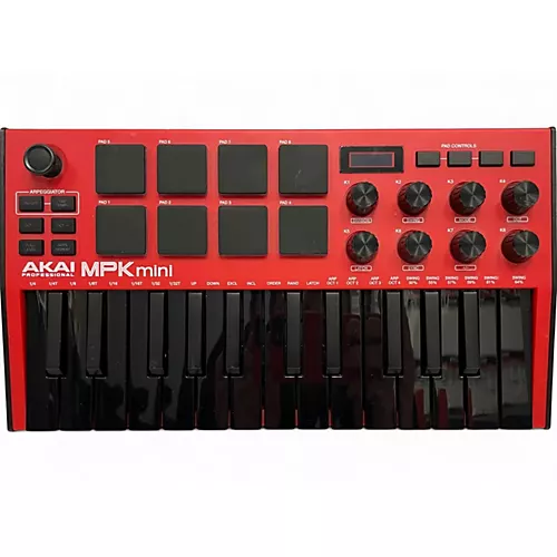 Used Akai Professional MPK Mini MKII MIDI Controller - musicians--Friend