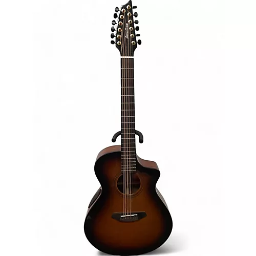 Used Breedlove  Solo Pro Concert ED12 Sunburst 12 String Acoustic Electric Guitar Sunburst - musicians--Friend