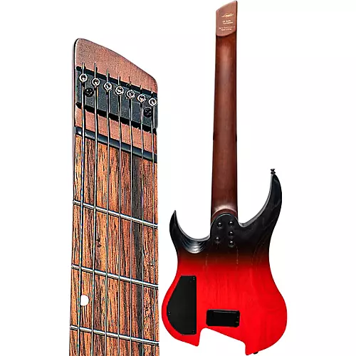 Legator Ghost 7-String Multi-Scale Performance Series Electric Guitar Crimson - musicians--Friend