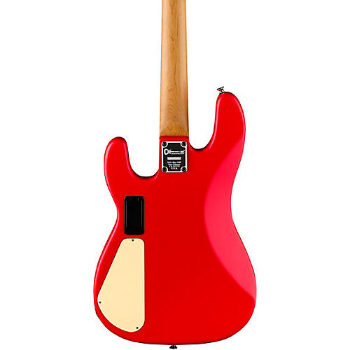 Charvel PM SD PJ IV MAH Bass Guitar Satin Ferrari Red - musicians--Friend