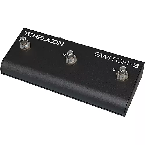 TC Helicon SWITCH-3 3-Button Footswitch - musicians--Friend