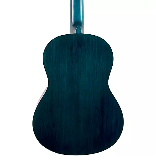 Valencia 200 Series Full Size Classical Acoustic Guitar Transparent Blue - musicians--Friend
