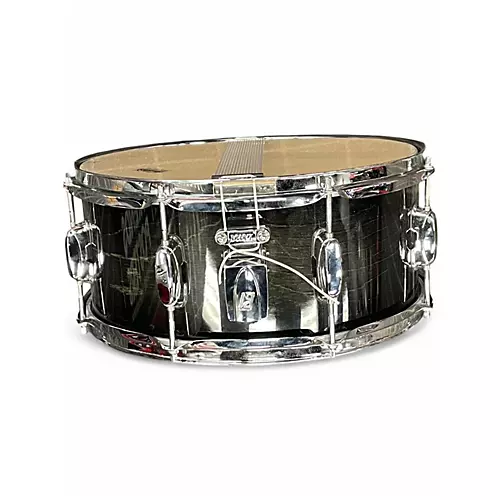 Used TAMA 6.5X14 Superstar Snare Black Drum Black 15 - musicians--Friend