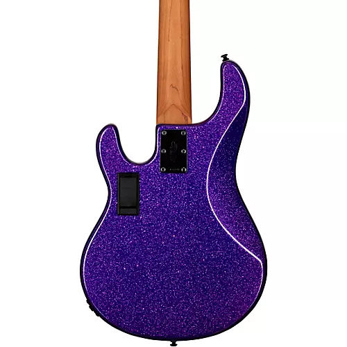 Sterling by Music Man StingRay RAY35 Sparkle Bass Guitar Purple Sparkle - musicians--Friend