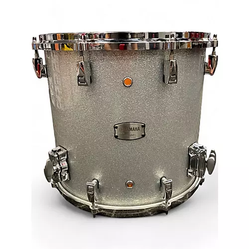 Used Yamaha 14X13 absolute maple Silver Sparkle Drum Silver Sparkle 219 - musicians--Friend