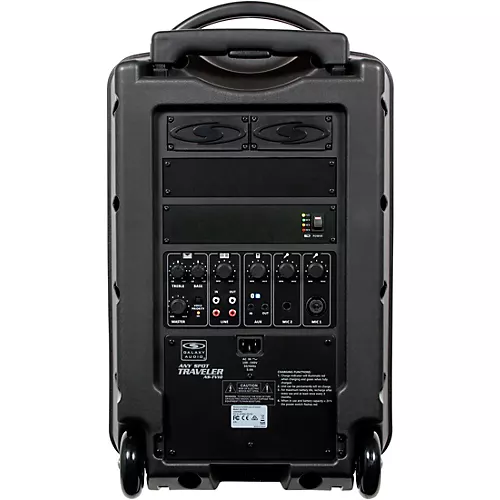 Galaxy Audio TV10-C010H000G Galaxy Audio Traveler 10 Portable PA System With CD Player, One Wireless Receiver, And One Handheld Microphone - musicians--Friend