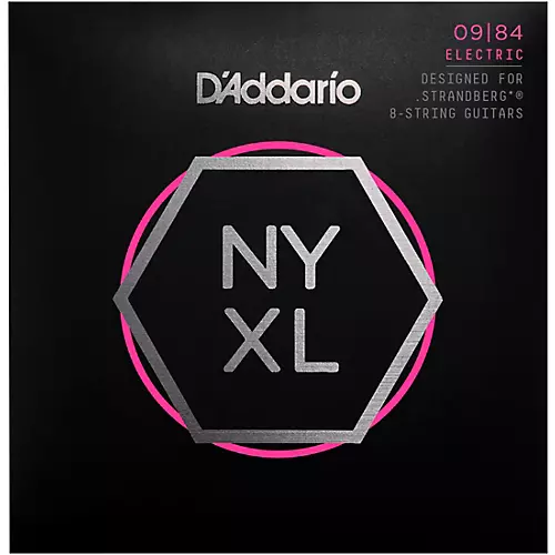 D'Addario NYXL Strandberg 8-String Set - musicians--Friend