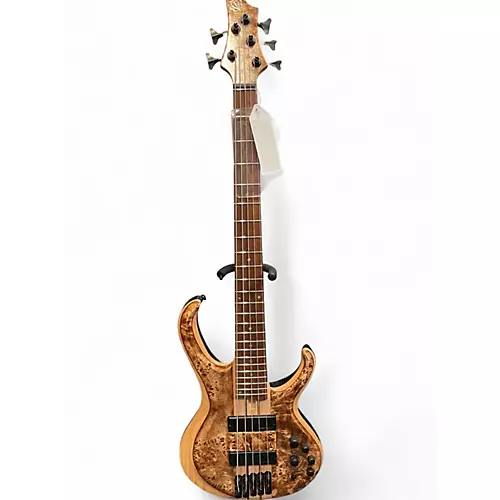 Used Ibanez BTB845V Natural Electric Bass Guitar Natural - musicians--Friend