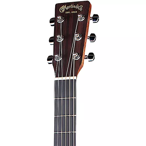 Martin D10EL-01 Left-Handed Road Series Dreadnought Acoustic-Electric Guitar Natural - musicians--Friend