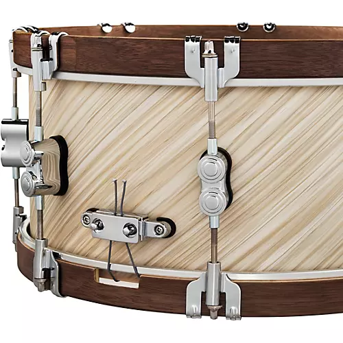 PDP by DW LTD Concept Maple Snare Drum With Walnut Hoops 14 x 6.5 in. Twisted Ivory - musicians--Friend