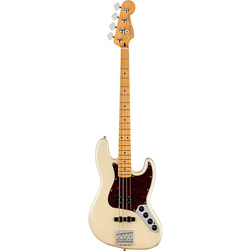 Fender Player Plus Active Jazz Bass Maple Fingerboard Olympic Pearl - musicians--Friend