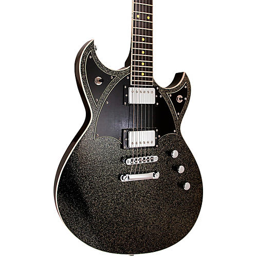 Reverend Reeves Gabrels Spacehawk HT Semi-Hollow Electric Guitar Metallic Red - musicians--Friend