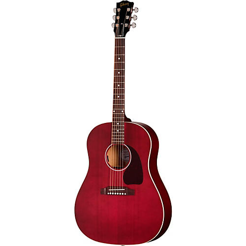 Gibson J-45 Special Acoustic-Electric Guitar Wine Red - musicians--Friend