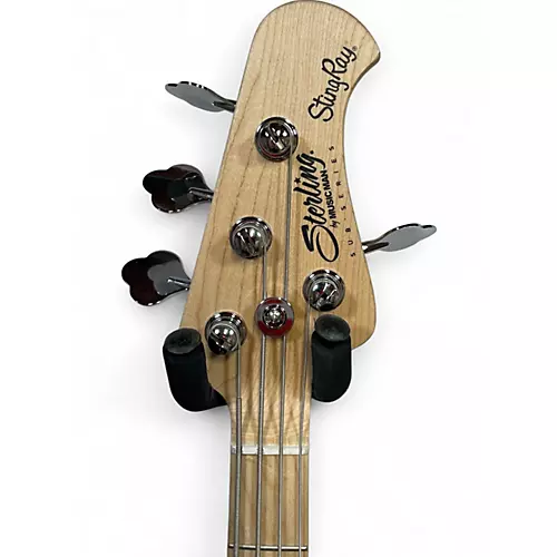 Used Sterling by Music Man Sub 4 Seafoam Green Electric Bass Guitar Seafoam Green - musicians--Friend