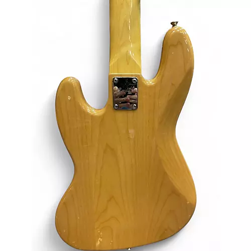 Used Squier CLASSIC VIBE 5 STRING BASS Antique Natural Electric Bass Guitar Antique Natural - musicians--Friend