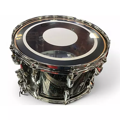 Used Pearl 14X8 Session Studio Select Snare Black Halo Glitter Drum Black Halo Glitter 216 - musicians--Friend