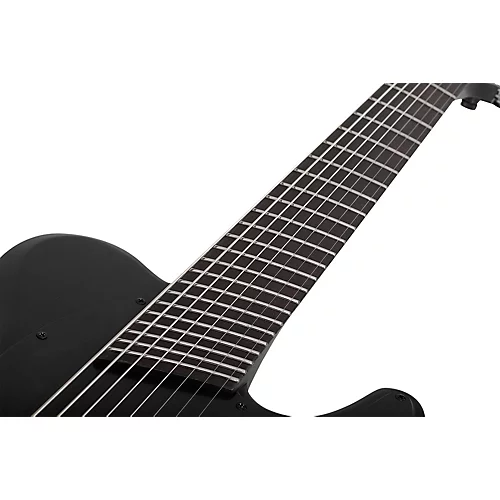 Schecter Guitar Research PT-8 MS Black Ops Electric Guitar Satin Black Open Pore - musicians--Friend