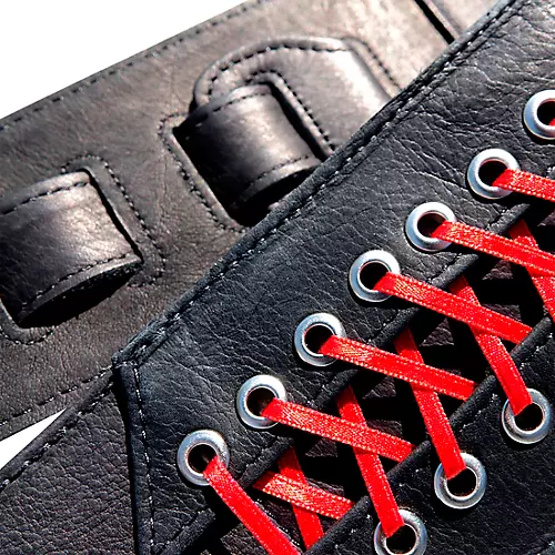 RICHTER Paul Landers Signature Series Guitar Strap Black 3.54 in. - musicians--Friend