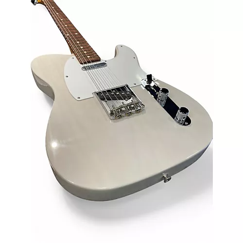 Used Fender Jimmy Page Mirror Telecaster White Blonde Solid Body Electric Guitar White Blonde - musicians--Friend