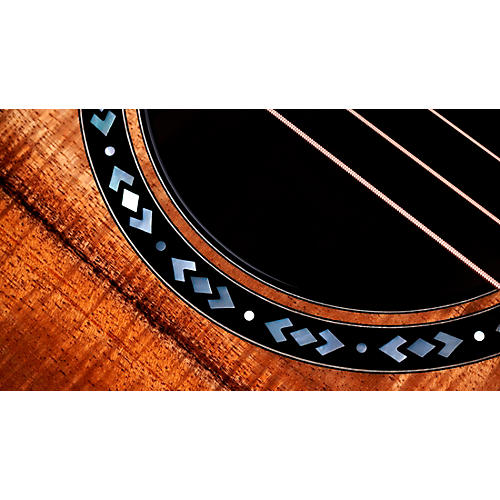 Taylor Custom All Figured AA Grade Hawaiian Koa Grand Auditorium Acoustic-Electric Guitar Natural - musicians--Friend