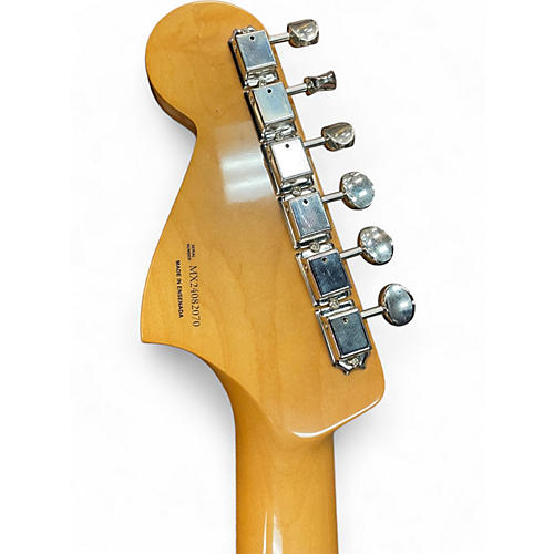 Used Fender VINTERA II BASS VI Blue Solid Body Electric Guitar Blue - musicians--Friend