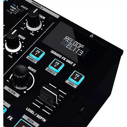 Reloop ELITE 2-Channel DVS Battle Mixer for Serato DJ Pro - musicians--Friend