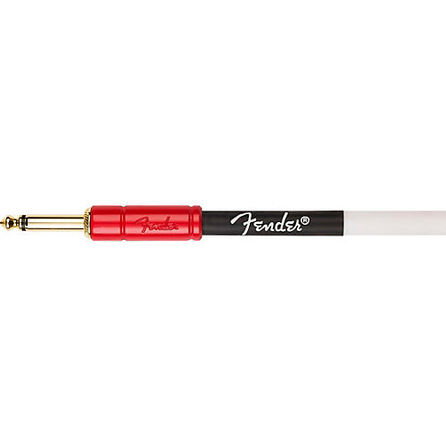 Fender John 5 Straight to Straight Instrument Cable 10 ft. White - musicians--Friend