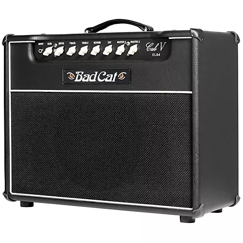 Bad Cat Cub V 1x12 15W Handwired Tube Guitar Combo Amp Black - musicians--Friend