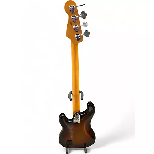 Used 2023 Fender American Ultra Precision Bass Ultraburst Electric Bass Guitar Ultraburst - musicians--Friend