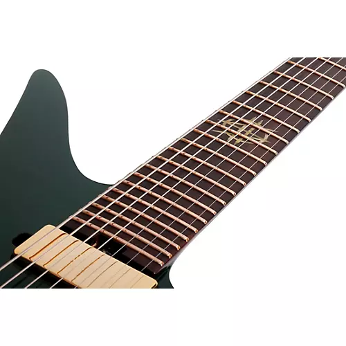 Schecter Guitar Research Synyster Gates Custom 7-String TR Headless Electric Guitar Oak Green Metallic - musicians--Friend