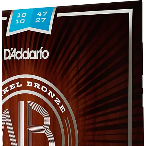D'Addario Nickel Bronze 12-String Light Acoustic Guitar Strings .010 - .047 - musicians--Friend