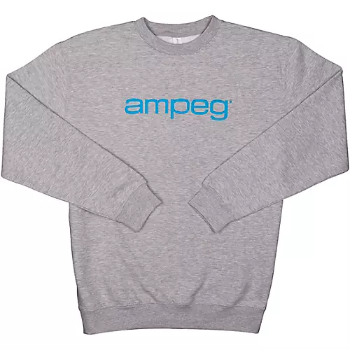 Ampeg Ampeg Lane Crew Neck Pullover-Grey X Large Gray - musicians--Friend