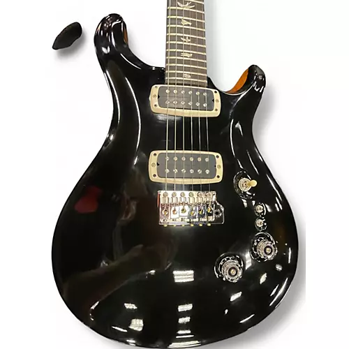 Used 2024 PRS Custom 24-08 Black Solid Body Electric Guitar Black - musicians--Friend