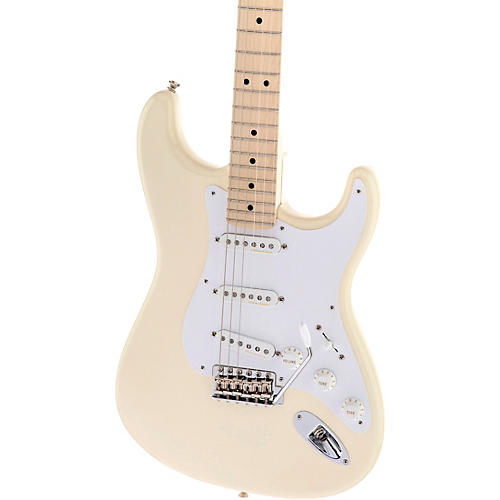 Fender Artist Series Eric Clapton Stratocaster Electric Guitar Olympic White - musicians--Friend
