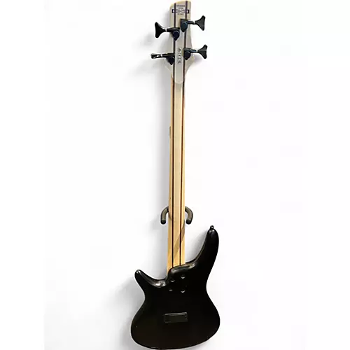 Used Ibanez SR300 Black Electric Bass Guitar Black - musicians--Friend