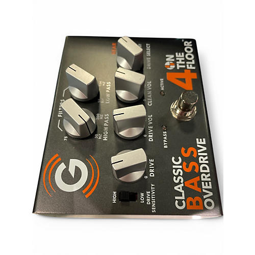 Used Genzler Amplification 4 on the Floor Bass Effect Pedal - musicians--Friend