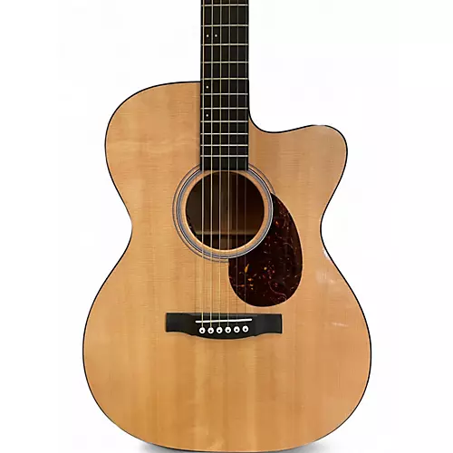 Used 2020s Martin OMCPA4 Natural Acoustic Electric Guitar Natural - musicians--Friend