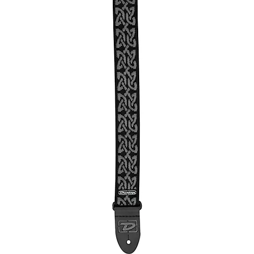 Dunlop D-38 Celtic Guitar Strap Gray - musicians--Friend