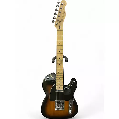 Used Squier Telecaster Sunburst Solid Body Electric Guitar Sunburst - musicians--Friend