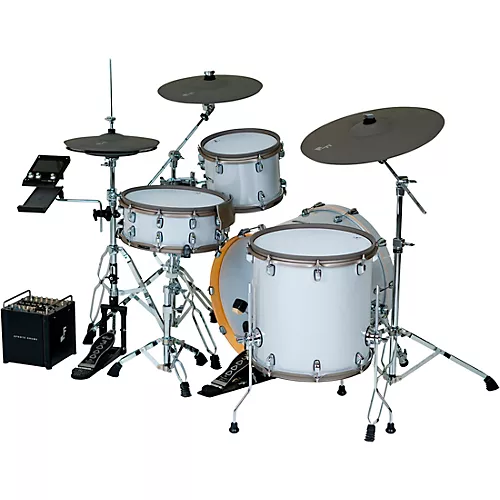 EFNOTE EF NOTE PRO 700 Standard Electronic Drum Kit White Sparkle - musicians--Friend