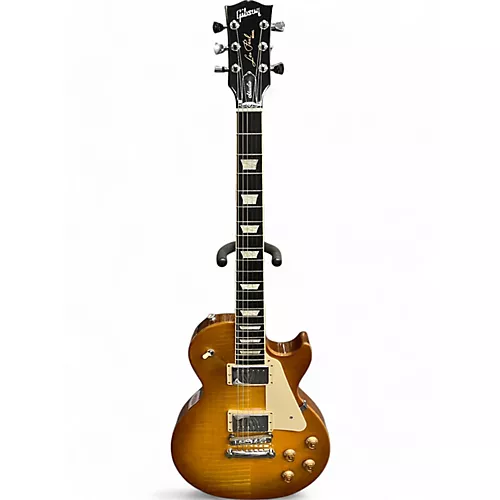 Used 2024 Gibson Les Paul studio Session AA Honey Burst Solid Body Electric Guitar Honey Burst - musicians--Friend