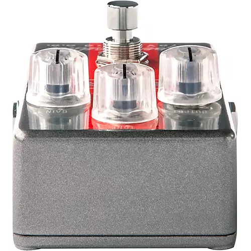 MXR M249 Super Badass Dynamic O.D. Effects Pedal Silver and Red - musicians--Friend