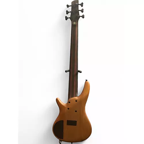 Used Ibanez SR1356B Brown Electric Bass Guitar Brown - musicians--Friend