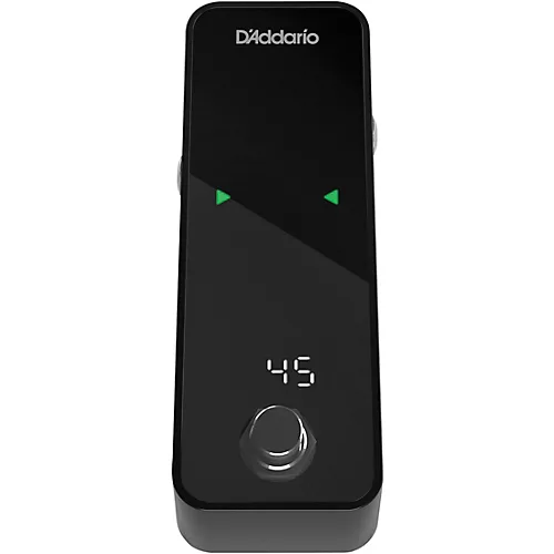 D'Addario Chromatic Pedal Tuner Plus Black - musicians--Friend
