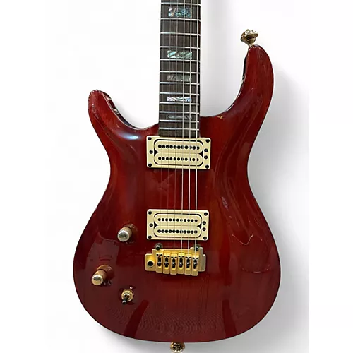 Used 2005 Carvin CT3 Cherry Electric Guitar Cherry - musicians--Friend
